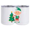 10 oz. White Stainless Steel Short Tumbler Thumbnail