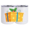 10 oz. White Stainless Steel Short Tumbler Thumbnail