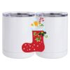 10 oz. White Stainless Steel Short Tumbler Thumbnail