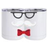 10 oz. White Stainless Steel Short Tumbler Thumbnail