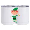 10 oz. White Stainless Steel Short Tumbler Thumbnail