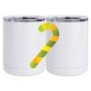 10 oz. White Stainless Steel Short Tumbler Thumbnail