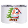 10 oz. White Stainless Steel Short Tumbler Thumbnail