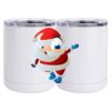 10 oz. White Stainless Steel Short Tumbler Thumbnail