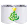 10 oz. White Stainless Steel Short Tumbler Thumbnail