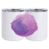 10 oz. White Stainless Steel Short Tumbler Thumbnail