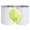 10 oz. White Stainless Steel Short Tumbler Thumbnail