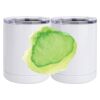 10 oz. White Stainless Steel Short Tumbler Thumbnail