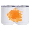 10 oz. White Stainless Steel Short Tumbler Thumbnail