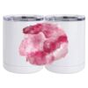 10 oz. White Stainless Steel Short Tumbler Thumbnail