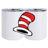 10 oz. White Stainless Steel Short Tumbler Thumbnail