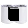 10 oz. White Stainless Steel Short Tumbler Thumbnail
