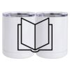 10 oz. White Stainless Steel Short Tumbler Thumbnail