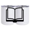 10 oz. White Stainless Steel Short Tumbler Thumbnail