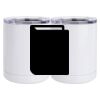 10 oz. White Stainless Steel Short Tumbler Thumbnail