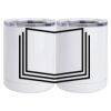 10 oz. White Stainless Steel Short Tumbler Thumbnail