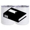 10 oz. White Stainless Steel Short Tumbler Thumbnail