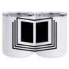 10 oz. White Stainless Steel Short Tumbler Thumbnail
