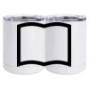 10 oz. White Stainless Steel Short Tumbler Thumbnail