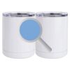 10 oz. White Stainless Steel Short Tumbler Thumbnail