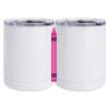 10 oz. White Stainless Steel Short Tumbler Thumbnail