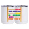10 oz. White Stainless Steel Short Tumbler Thumbnail