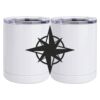 10 oz. White Stainless Steel Short Tumbler Thumbnail