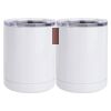 10 oz. White Stainless Steel Short Tumbler Thumbnail