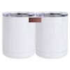 10 oz. White Stainless Steel Short Tumbler Thumbnail