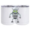 10 oz. White Stainless Steel Short Tumbler Thumbnail