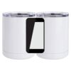 10 oz. White Stainless Steel Short Tumbler Thumbnail