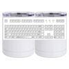 10 oz. White Stainless Steel Short Tumbler Thumbnail