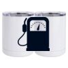 10 oz. White Stainless Steel Short Tumbler Thumbnail
