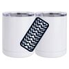 10 oz. White Stainless Steel Short Tumbler Thumbnail