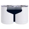 10 oz. White Stainless Steel Short Tumbler Thumbnail