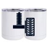 10 oz. White Stainless Steel Short Tumbler Thumbnail