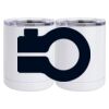 10 oz. White Stainless Steel Short Tumbler Thumbnail