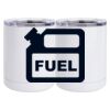 10 oz. White Stainless Steel Short Tumbler Thumbnail