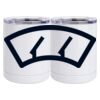 10 oz. White Stainless Steel Short Tumbler Thumbnail