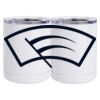 10 oz. White Stainless Steel Short Tumbler Thumbnail