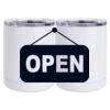 10 oz. White Stainless Steel Short Tumbler Thumbnail