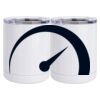 10 oz. White Stainless Steel Short Tumbler Thumbnail