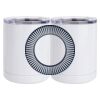 10 oz. White Stainless Steel Short Tumbler Thumbnail