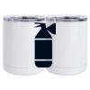 10 oz. White Stainless Steel Short Tumbler Thumbnail
