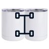 10 oz. White Stainless Steel Short Tumbler Thumbnail