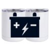 10 oz. White Stainless Steel Short Tumbler Thumbnail