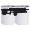 10 oz. White Stainless Steel Short Tumbler Thumbnail