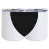 10 oz. White Stainless Steel Short Tumbler Thumbnail