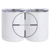 10 oz. White Stainless Steel Short Tumbler Thumbnail
