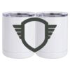 10 oz. White Stainless Steel Short Tumbler Thumbnail